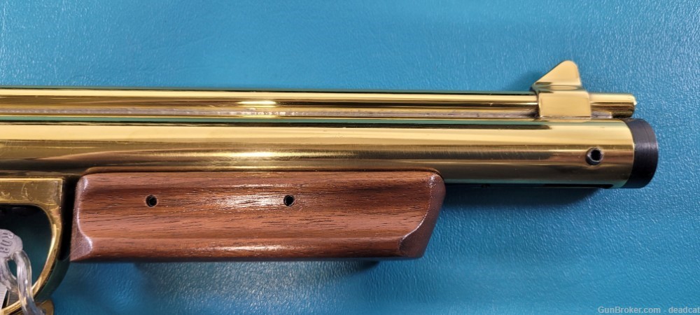 Rare Benjamin Sheridan 50th Ann H20PB Brass Air Pistol Provenance 936-img-2