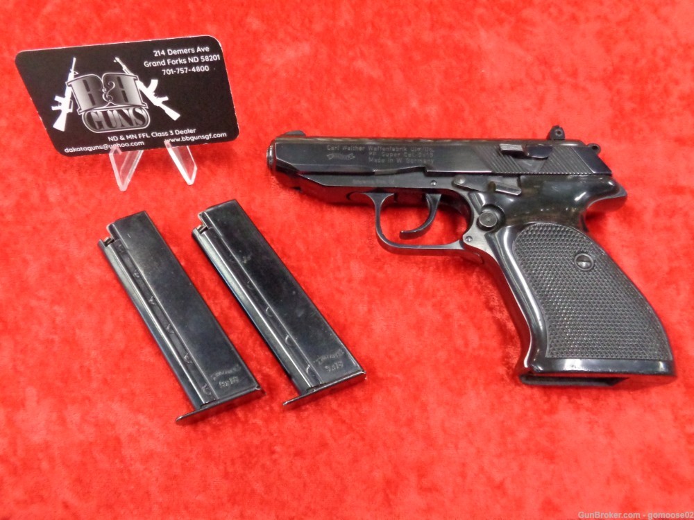 Walther Model PP Super Police 9x18 Ultra German Semi Auto Pistol WE TRADE!-img-24