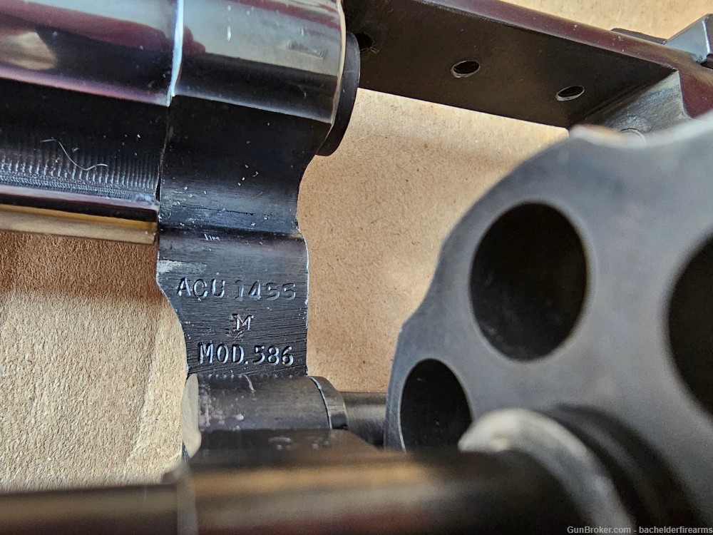 Smith & Wesson 586 (no Dash) 8 3/8 bbl, 357 mag-img-13