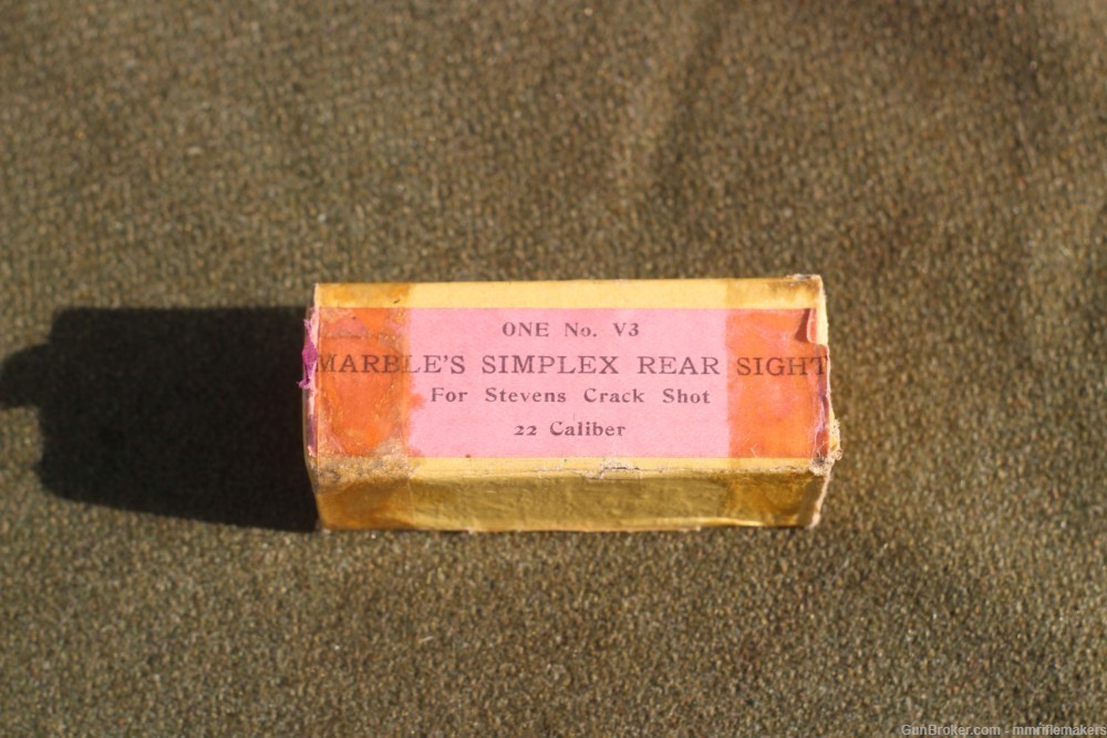  Vintage Marble's No. V3 Simplex Rear Sight-img-0