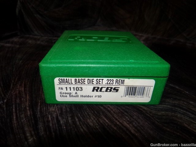 RCBS Small Base Die Set .223 REM 11103-img-0