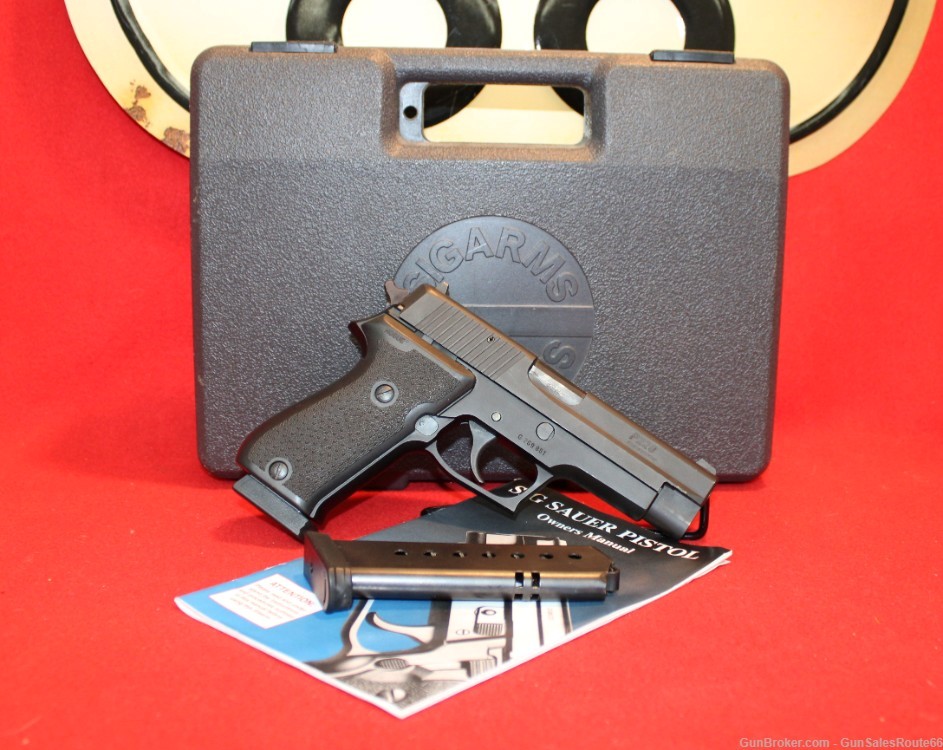 SIG SAUER P220 .45 ACP Semi-Auto 4.4" (3) MAGS MADE IN GERMANY-img-0