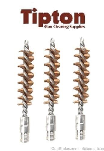 Tipton Bore Brush 16 Gauge 5/16 x 27 Thread Bronze 3 Pack # 383231 New!-img-0
