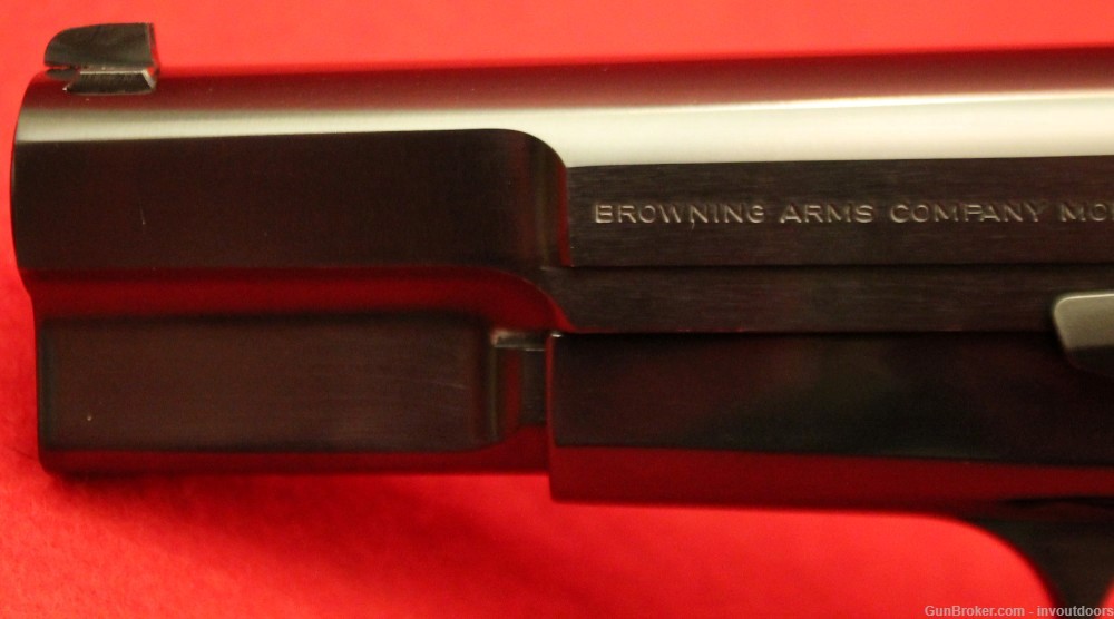 Browning HiPower .40 S&W 4.7-barrel semi-auto pistol.-img-7