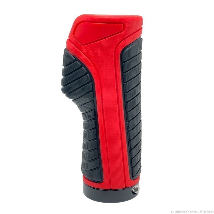 Pistol rubber brace for Mil-Spec AR15 Pistol buffer tube new design(Red)-img-0