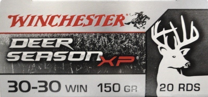 Winchester 30-30 Deer Season 150 gr Extreme Point Bullet 20 Rd Box #X3030DS-img-4