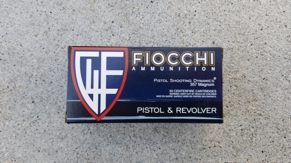 Fiocchi 357F Training Dynamics 357 Mag 142gr TCFMJ 8 Boxes 400 Rounds -img-1