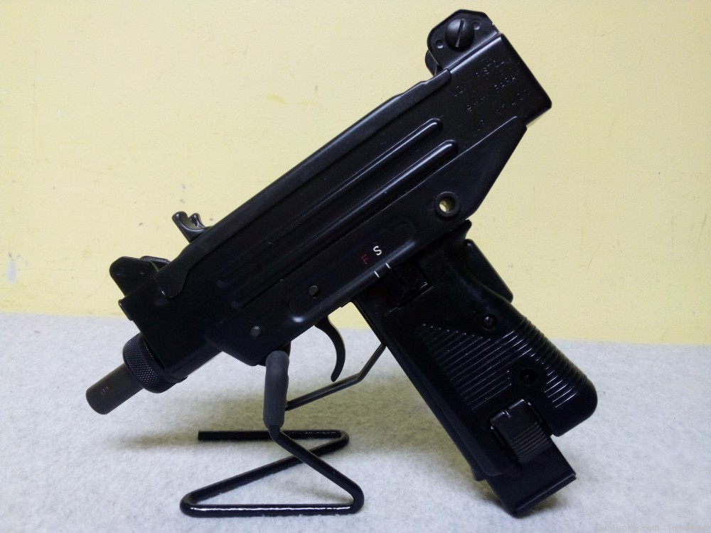 Action Arms/IMI Uzi Semi Auto Pistol, 9M, 4.5" Barrel, 1 Mag, 20+1 Rounds-img-1