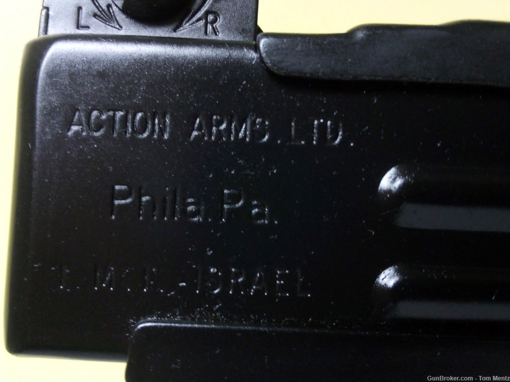 Action Arms/IMI Uzi Semi Auto Pistol, 9M, 4.5" Barrel, 1 Mag, 20+1 Rounds-img-10