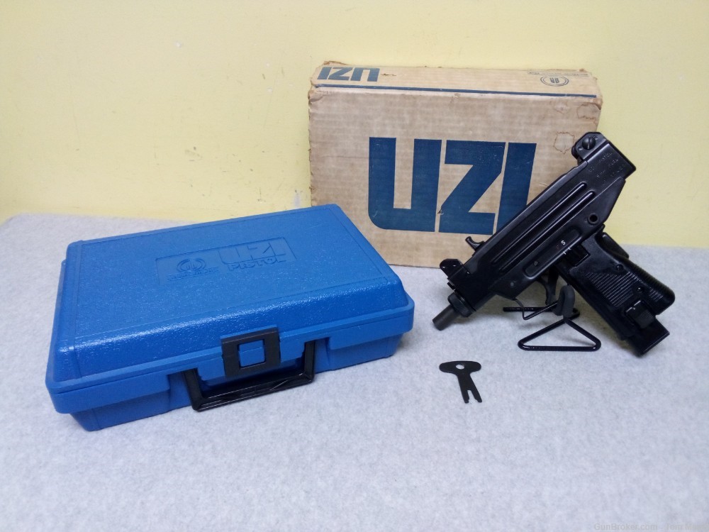 Action Arms/IMI Uzi Semi Auto Pistol, 9M, 4.5" Barrel, 1 Mag, 20+1 Rounds-img-0