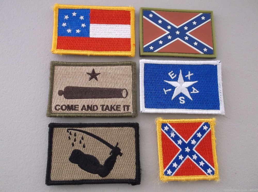 Morale Patches - Texas and Confederate-img-0
