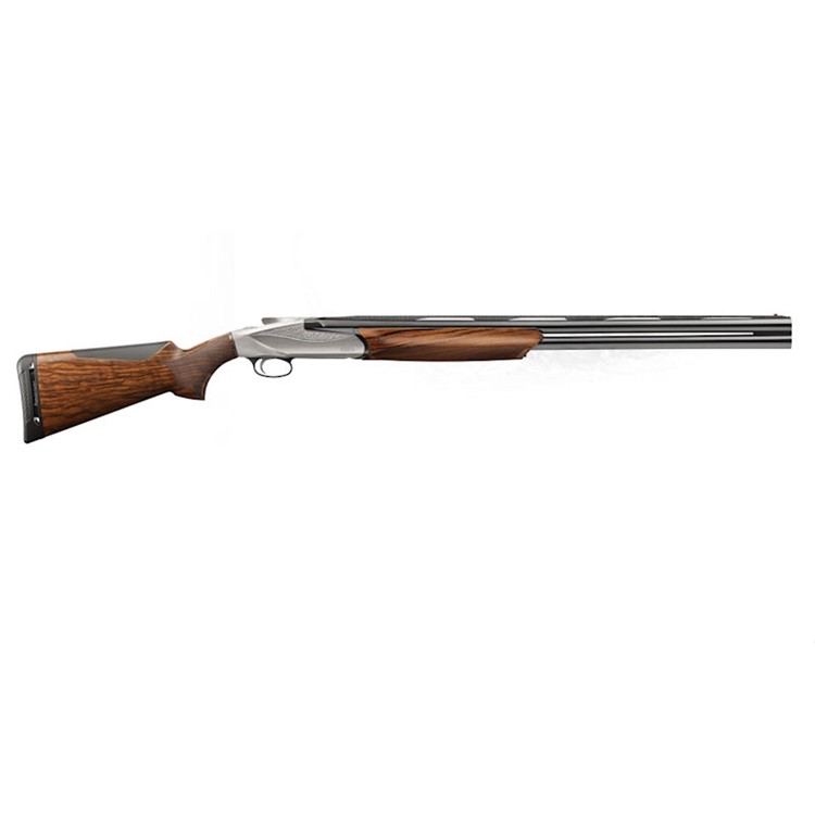 Benelli 828U 12 Ga 28 Satin Walnut/Engraved Nickel Shotgun-img-0