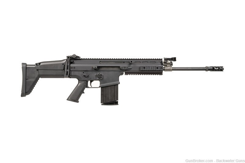 FACTORY NEW FN SCAR 17S NRCH BLACK 20-RND 7.62x51MM RIFLE NO RESERVE!-img-1