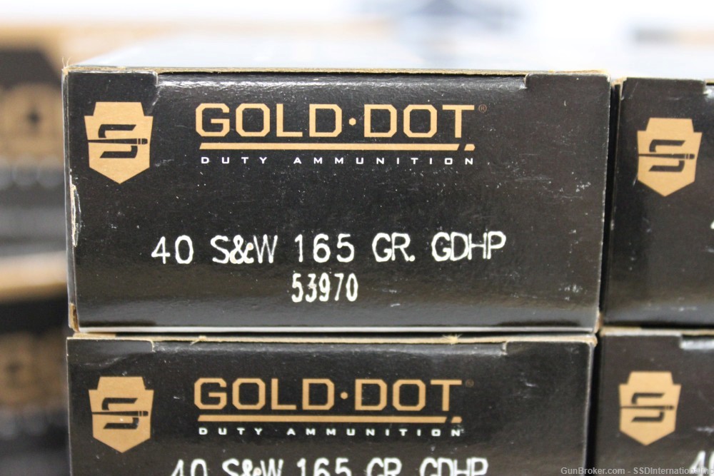  Speer Gold Dot 40S&W 165gr GDHP 53970 .40 s&w DL/Adult Signature Required!-img-1