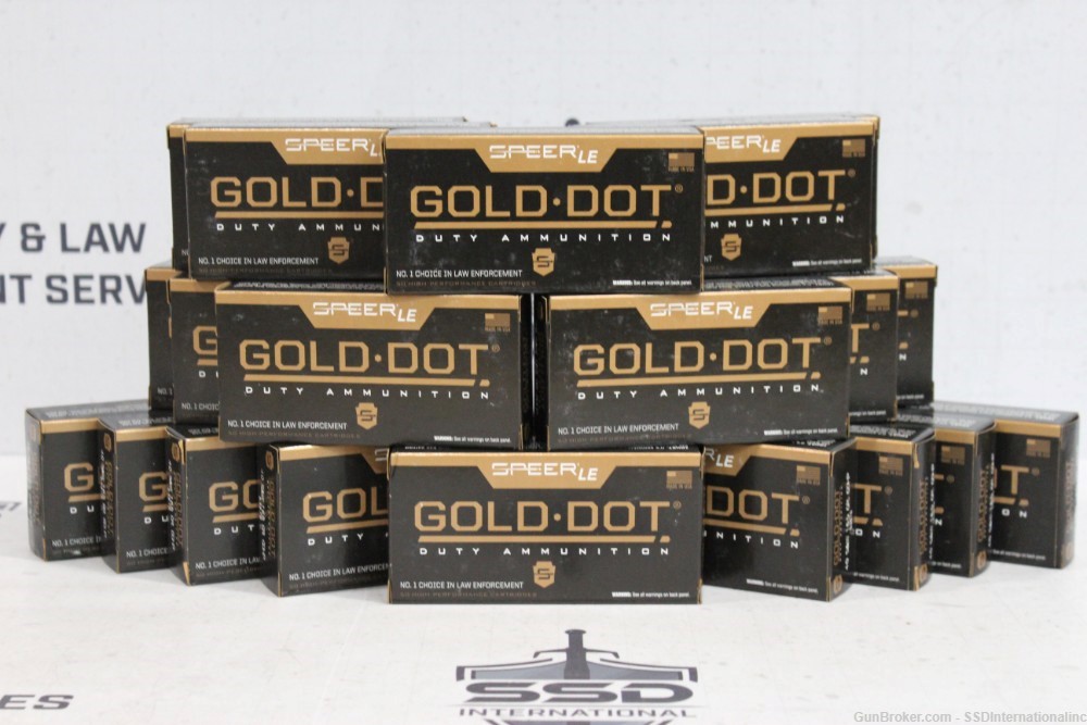  Speer Gold Dot 40S&W 165gr GDHP 53970 .40 s&w DL/Adult Signature Required!-img-0