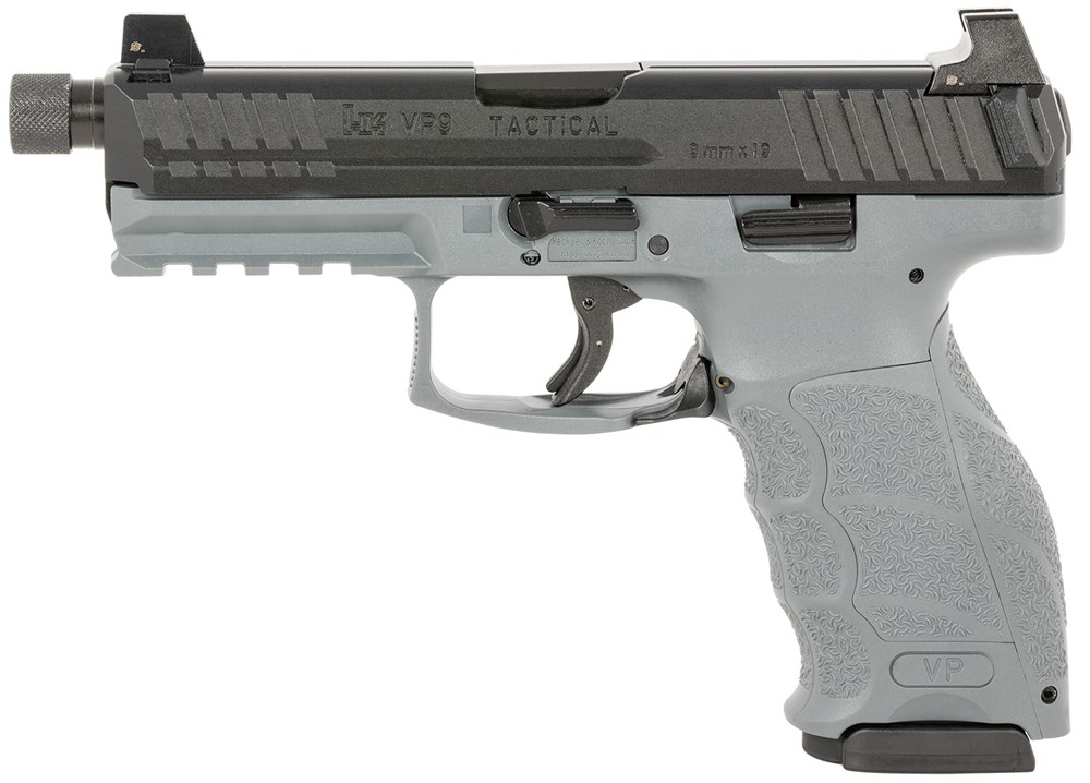 HK VP9 Tactical 9mm Luger Pistol 4.70 TB 17+1 Gray 81000786-img-1