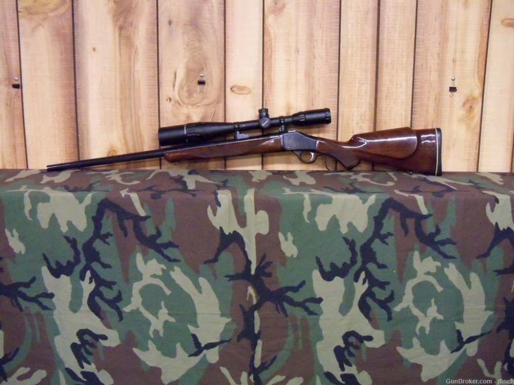 Browning B-78 Rifle With Scope-img-1