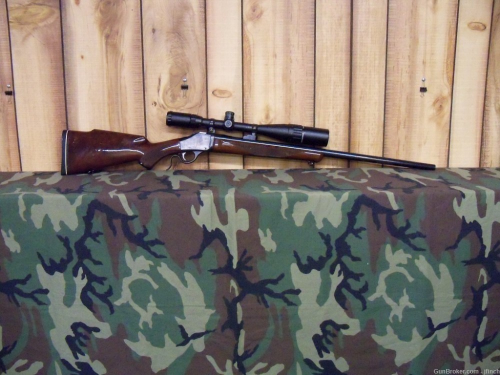 Browning B-78 Rifle With Scope-img-0