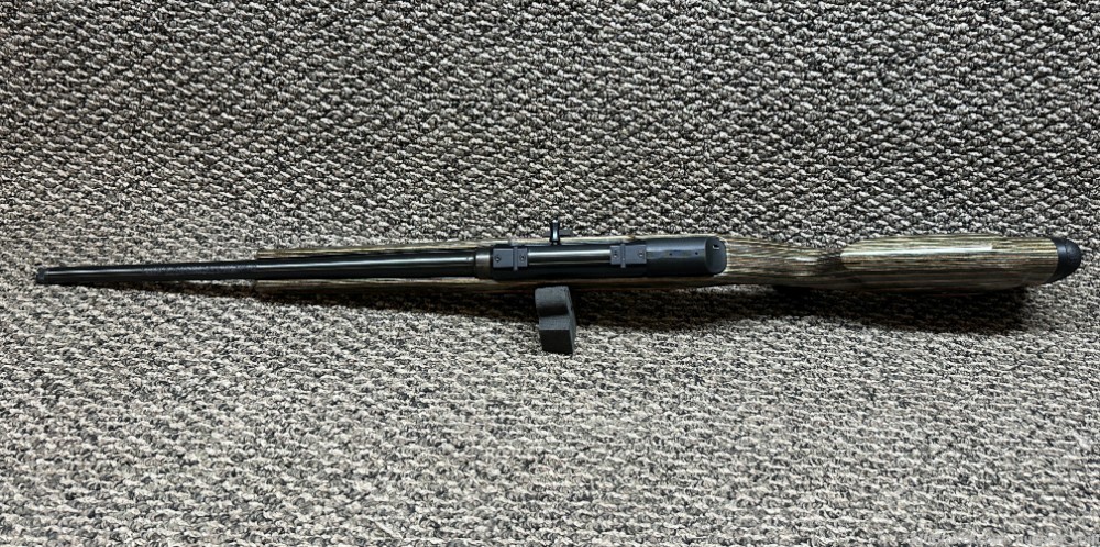Savage Arms 47249 A22 22 LR 10+1 18" BBL Black Timber Hardwood Laminate-img-3