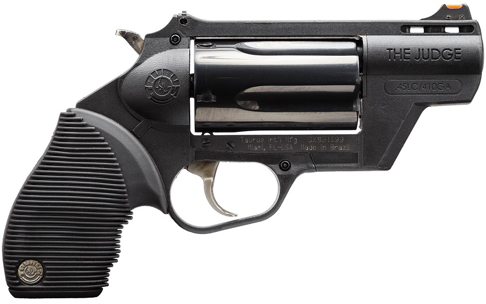 Taurus Public Defender Polymer Revolver Blue 45 Colt/410 Bore 2-img-1