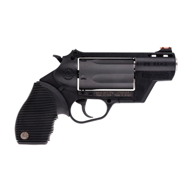 Taurus Public Defender Polymer Revolver Blue 45 Colt/410 Bore 2-img-0
