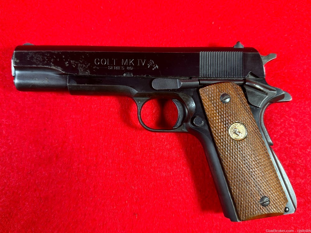 Colt MK IV Series 80 45 Auto 1911 Government Model Pistol-img-0