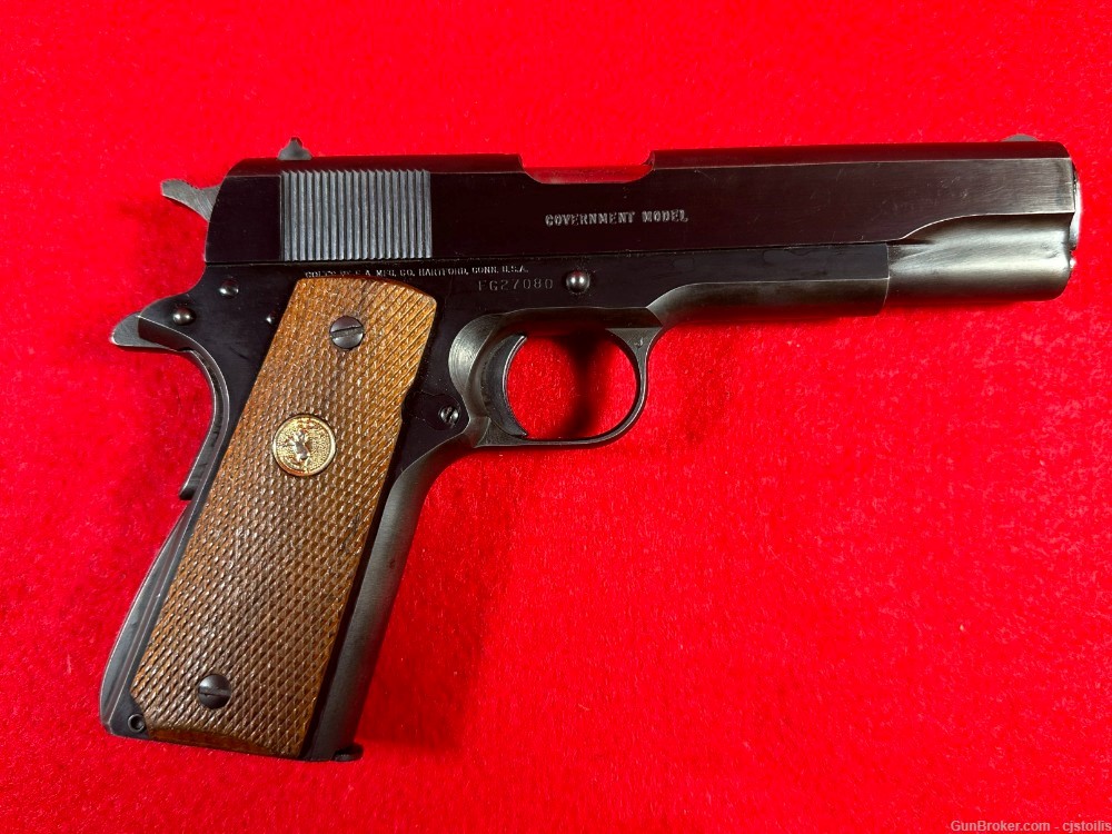 Colt MK IV Series 80 45 Auto 1911 Government Model Pistol-img-6