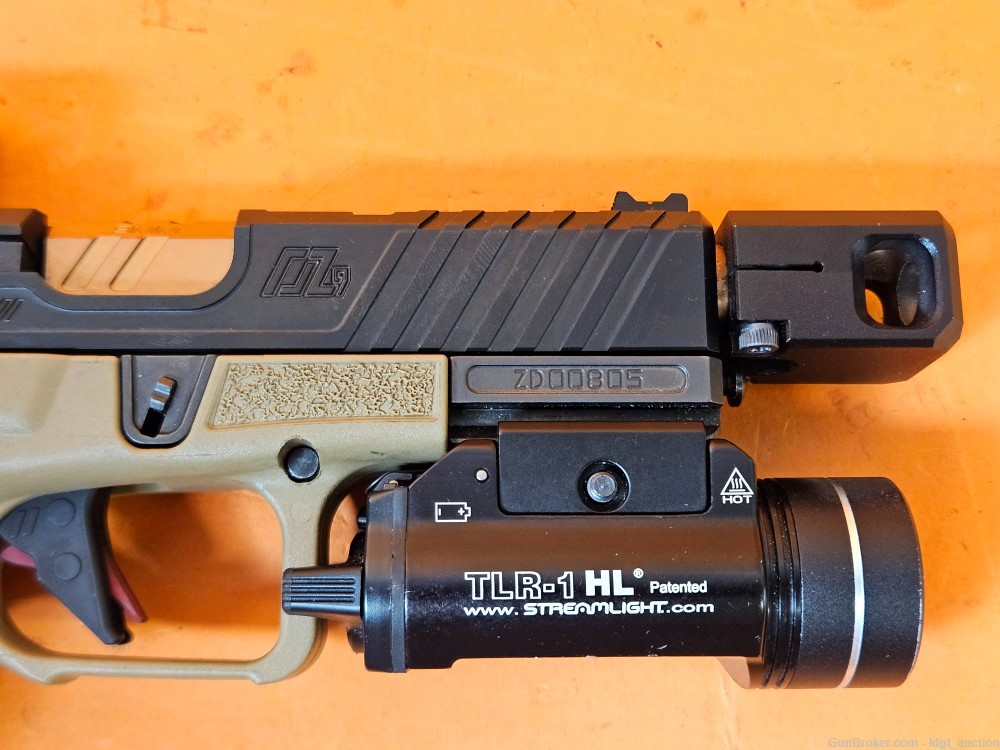 ZEV Technologies OZ9C Elite 9mm FDE Pistol OZ9 Compact With Upgrades, Case-img-14