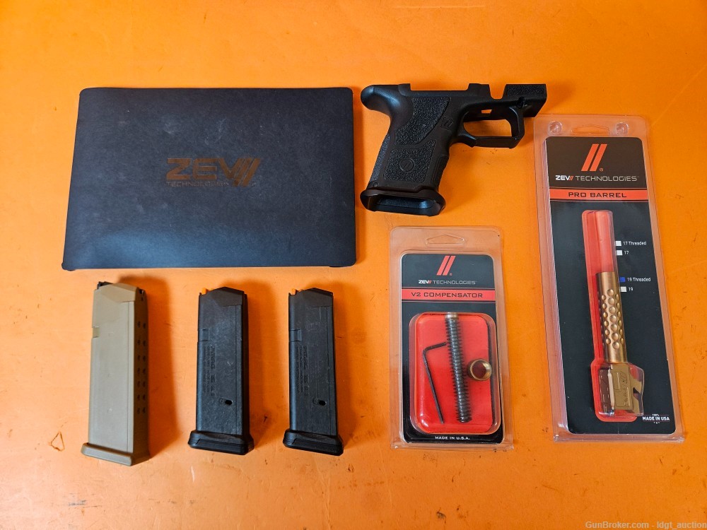 ZEV Technologies OZ9C Elite 9mm FDE Pistol OZ9 Compact With Upgrades, Case-img-20