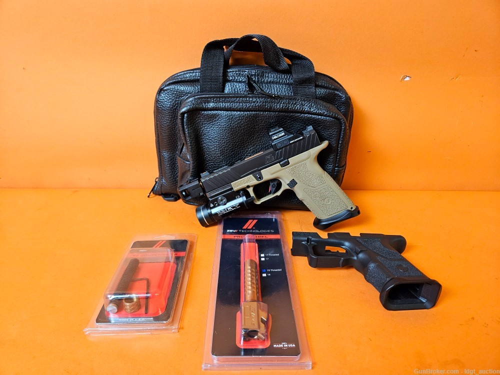 ZEV Technologies OZ9C Elite 9mm FDE Pistol OZ9 Compact With Upgrades, Case-img-21