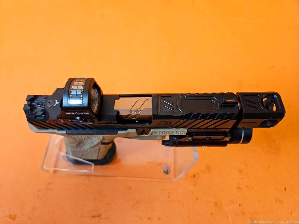ZEV Technologies OZ9C Elite 9mm FDE Pistol OZ9 Compact With Upgrades, Case-img-4