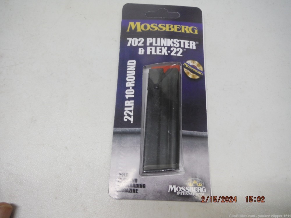 Mossberg 702  Plinkster Flex-22 10Rd magazine New Factory-img-0