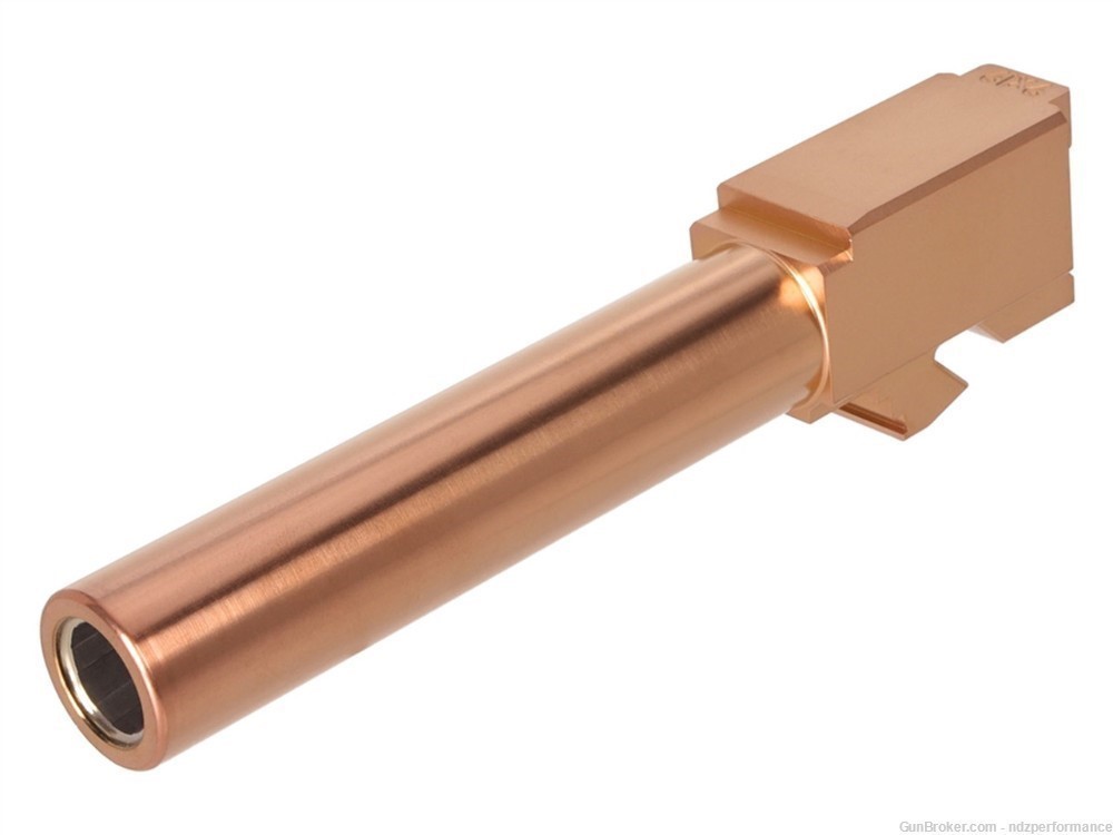 NDZ Performance Non-Threaded Barrel For Glock 19, 19X, 45, Gen 5-img-1