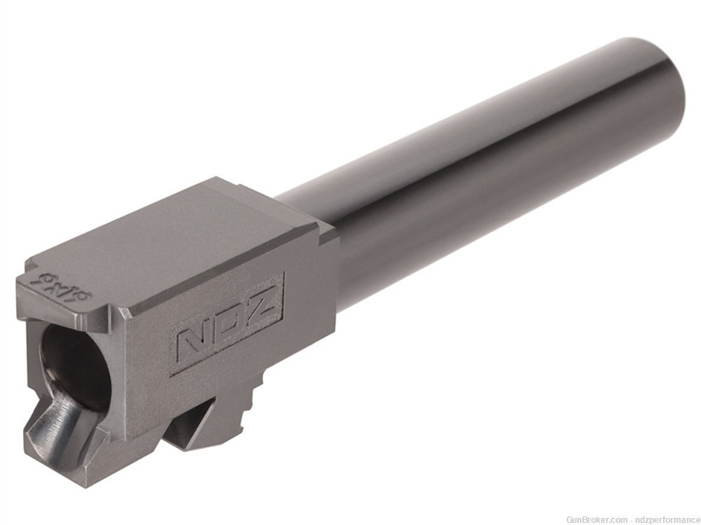 NDZ Performance Non-Threaded Barrel For Glock 19, 19X, 45, Gen 5-img-2