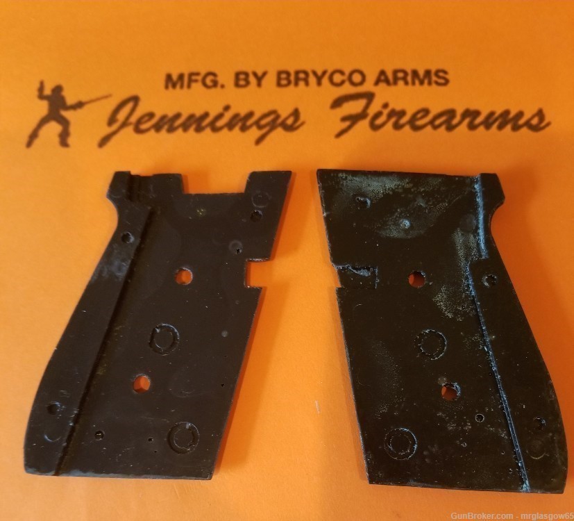 Bryco Arms / Jennings Firearms Model 9 J9 JA9 LC380 Black Grips-img-2