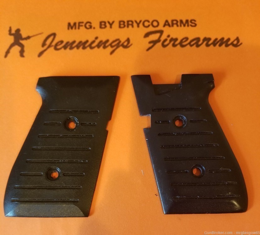 Bryco Arms / Jennings Firearms Model 9 J9 JA9 LC380 Black Grips-img-1