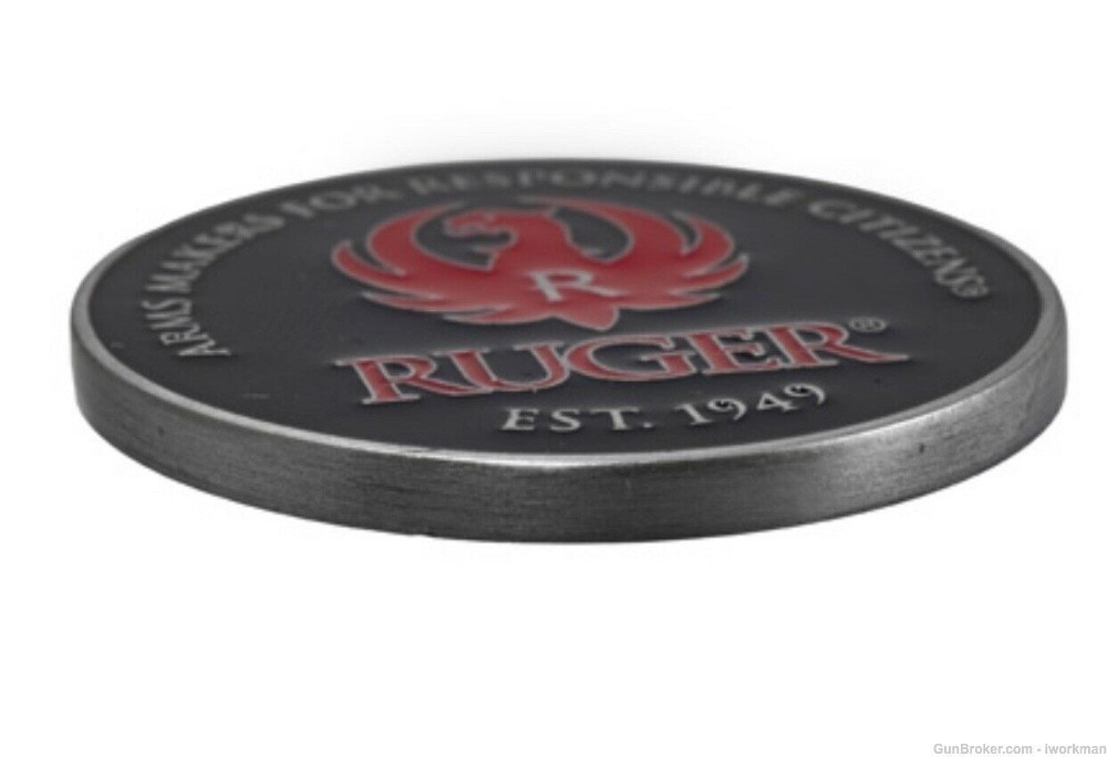 Ruger Marlin Challenge Coin 10/22 SR9 MKIII 22/45 LCP LCR AMERICAN PC9-img-2