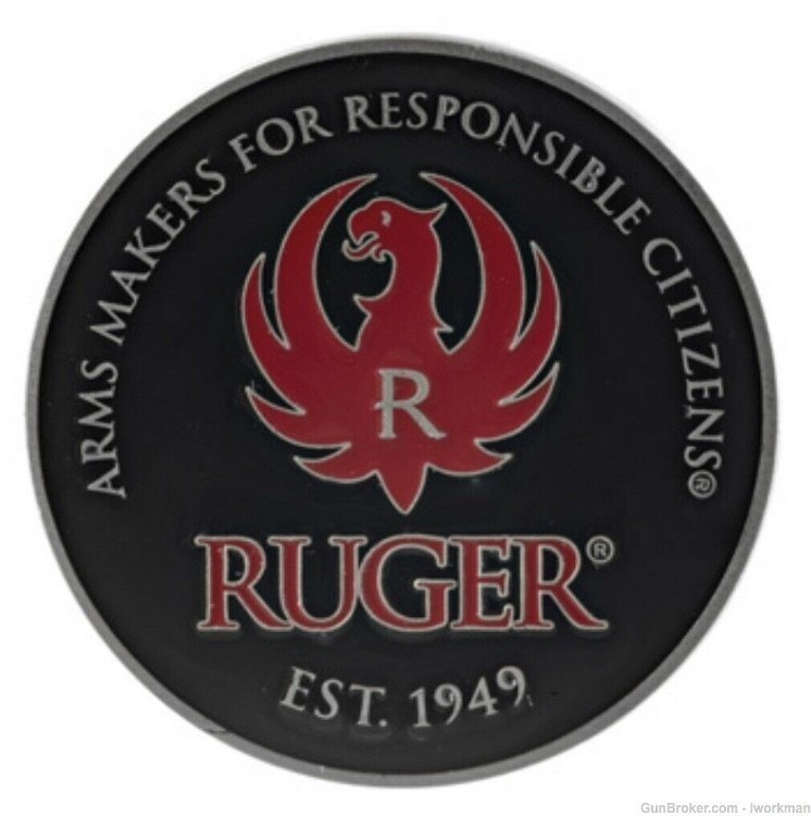 Ruger Marlin Challenge Coin 10/22 SR9 MKIII 22/45 LCP LCR AMERICAN PC9-img-1