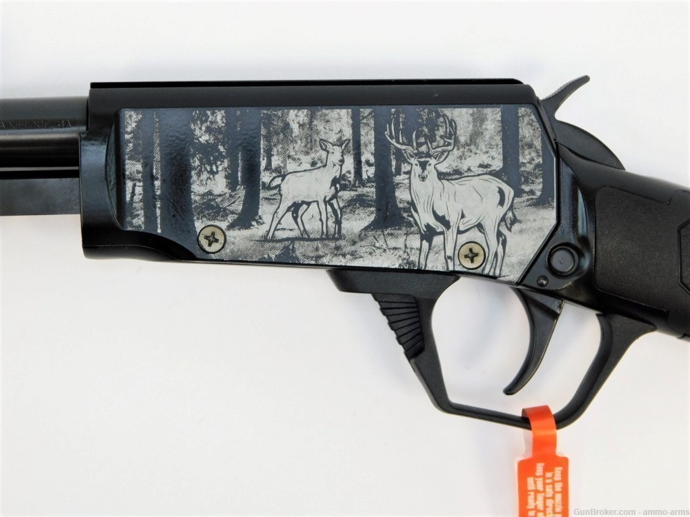 Rossi Gallery Gun Deer Engraved .22 LR 18.5" 15 Rds RP22181SY-EN09-img-3