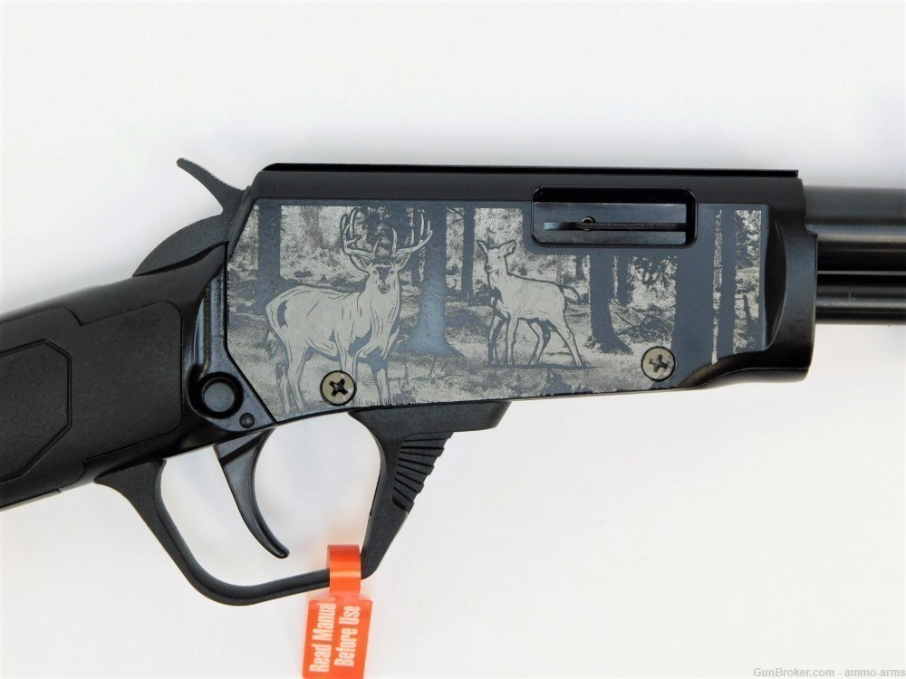 Rossi Gallery Gun Deer Engraved .22 LR 18.5" 15 Rds RP22181SY-EN09-img-2