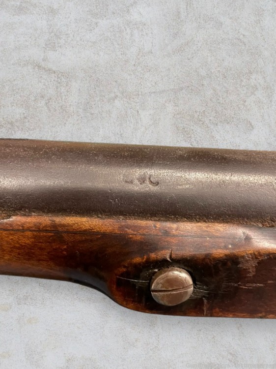 Early American Club Butt Percussion Fowler Muzzleloader-img-8