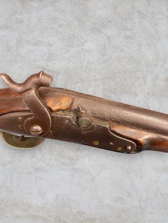 Early American Club Butt Percussion Fowler Muzzleloader-img-3