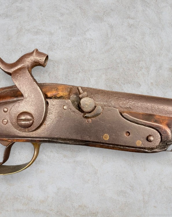 Early American Club Butt Percussion Fowler Muzzleloader-img-2