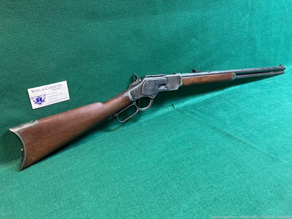 ORIGINAL WINCHESTER 1873 MADE 1884 .44 CAL .44-40 COLLECTABLE LEVER ACTION-img-0