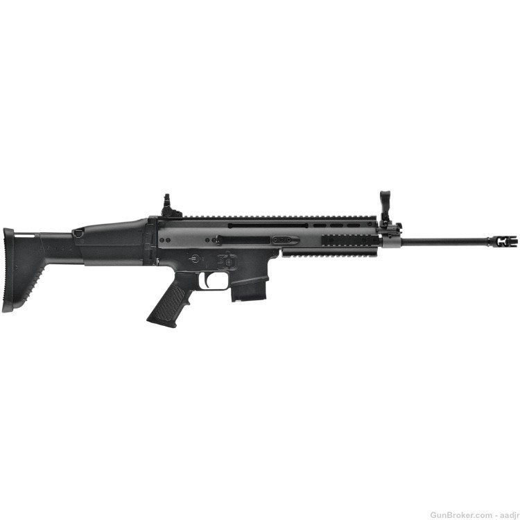 FN America SCAR 16S NRCH 223 Rem/556NATO 16.25" 98621-2 Geissele-img-0