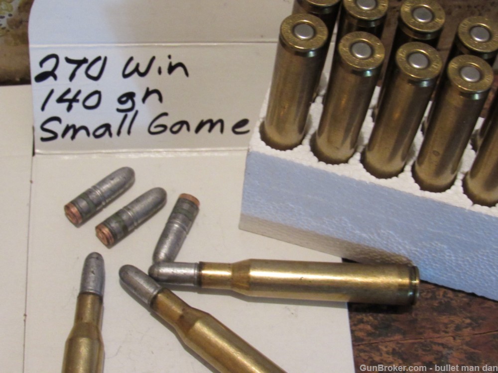 270 Win ammo light small game load-img-0