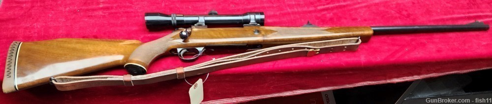 Sako FInnbear 300 H&H Early Example With Period Scope and Mounts-img-9
