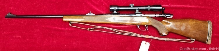 Sako FInnbear 300 H&H Early Example With Period Scope and Mounts-img-0