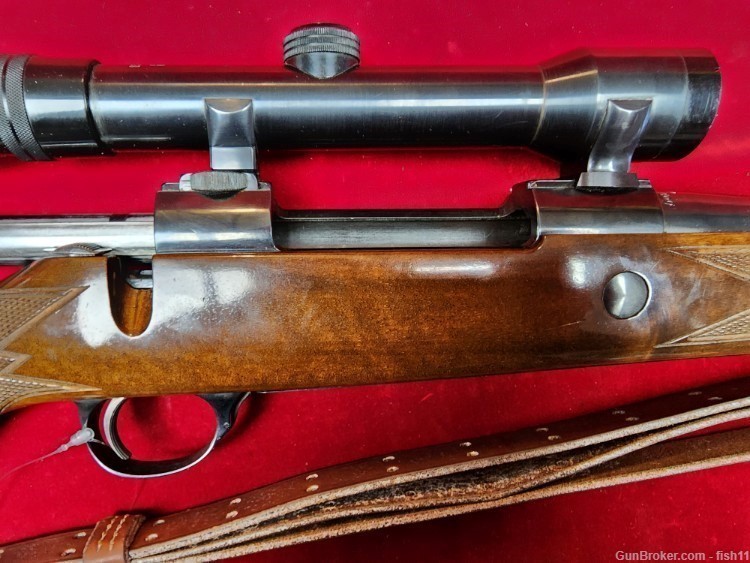 Sako FInnbear 300 H&H Early Example With Period Scope and Mounts-img-6