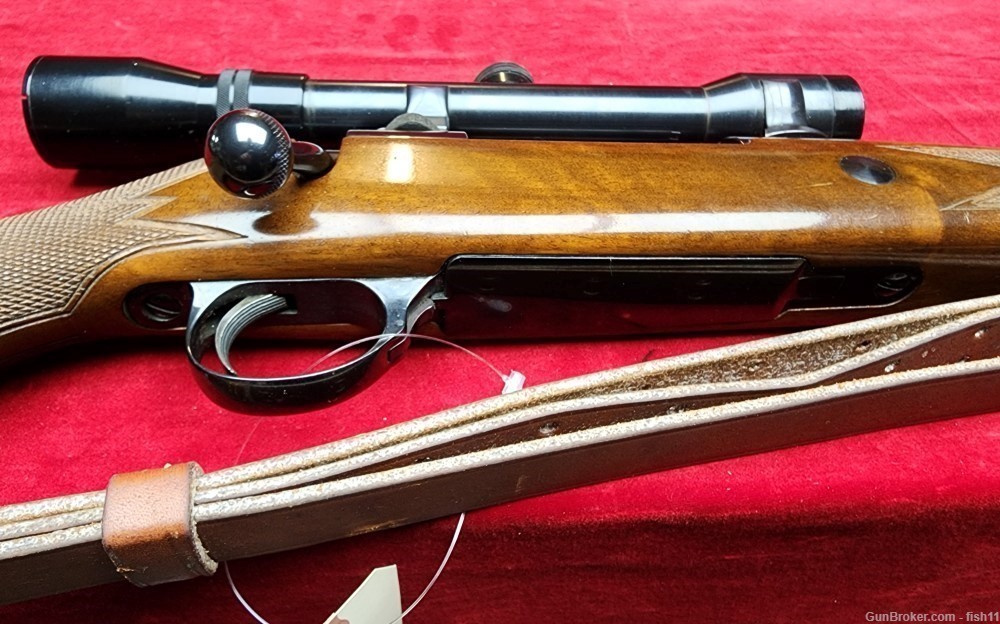 Sako FInnbear 300 H&H Early Example With Period Scope and Mounts-img-10
